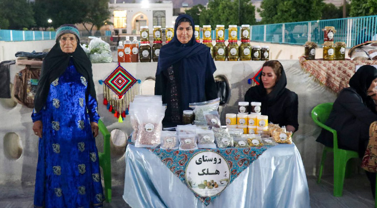 تلألو امید در دل خشک تالاب؛ نمایشگاه محصولات جوامع محلی حاشیه پریشان